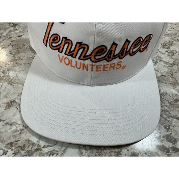 Vintage Tennessee Volunteers Vols Sports Specialities Script Hat White NWOT - Picture 5 of 10